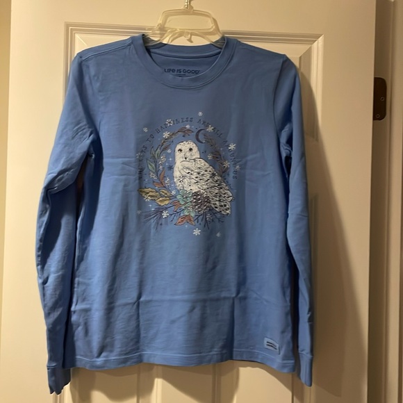 Life is good crusher long sleeve T shirt - Picture 1 of 3
